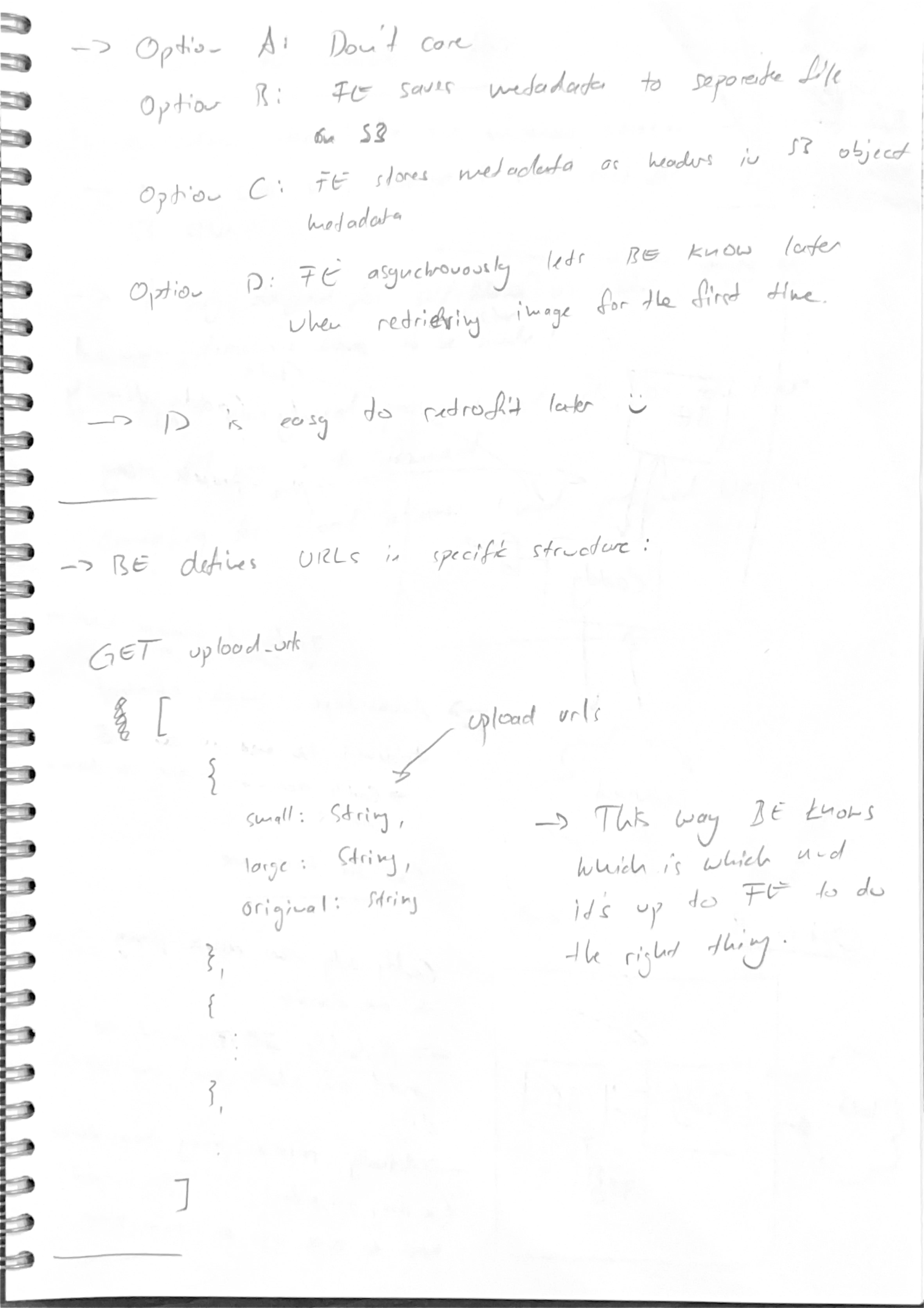 Screenshot of UX concept