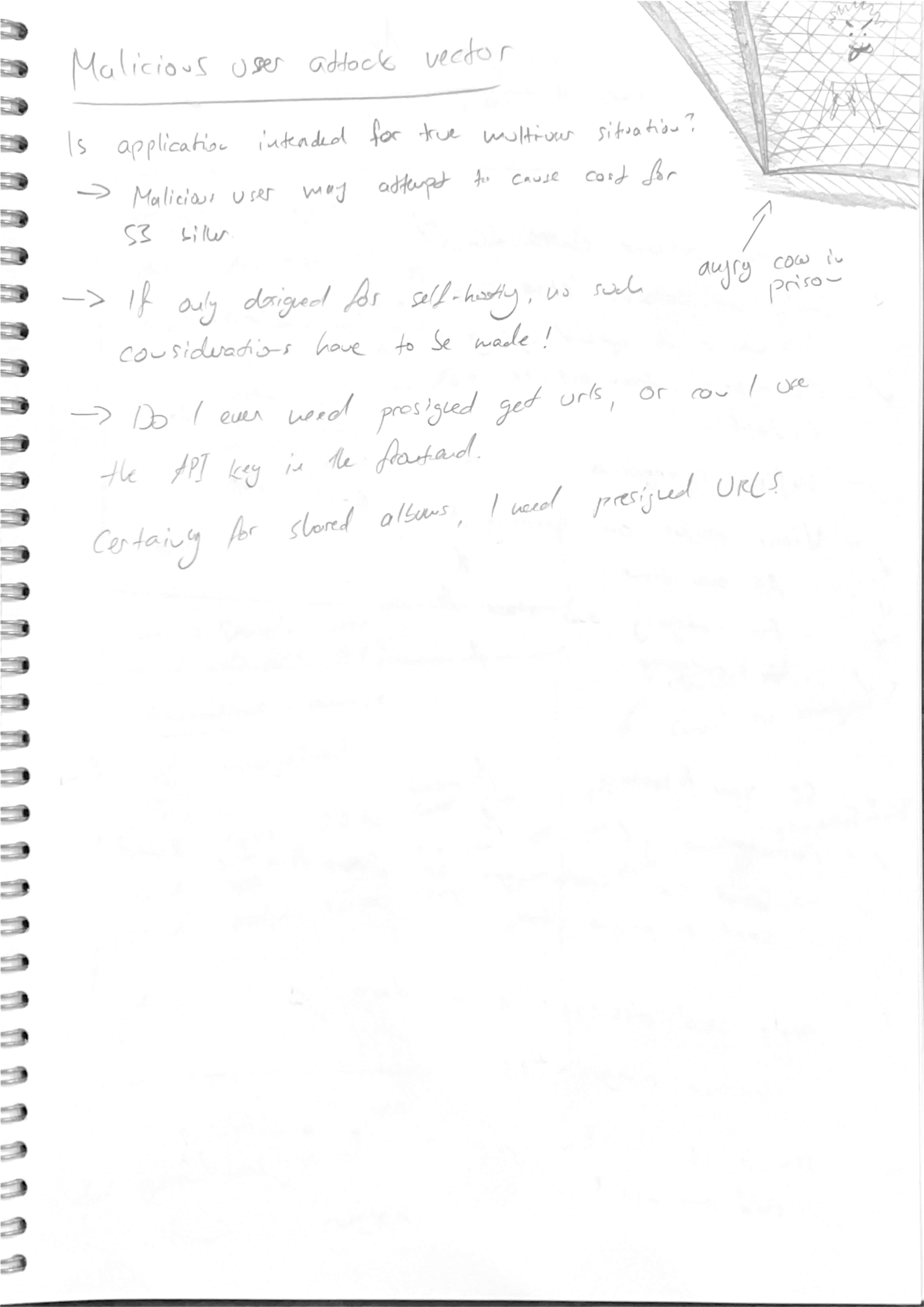 Screenshot of UX concept